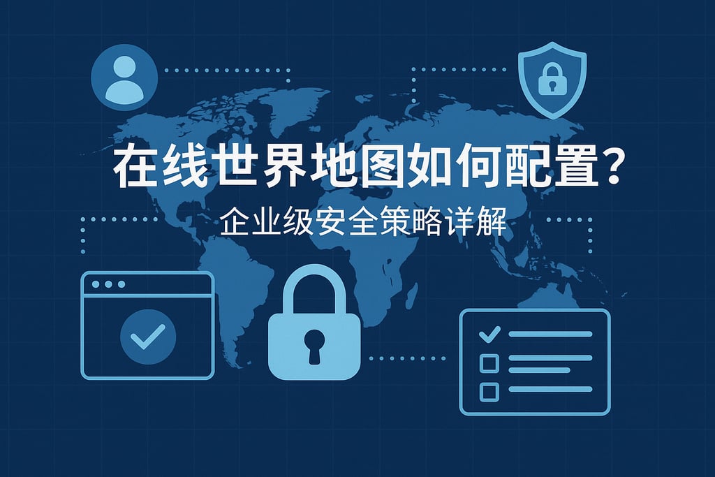 在线世界地图如何配置权限？企业级安全策略详解