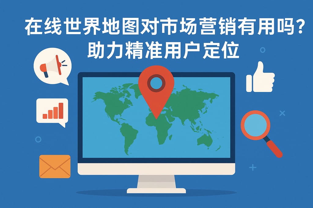 在线世界地图对市场营销有用吗？助力精准用户定位