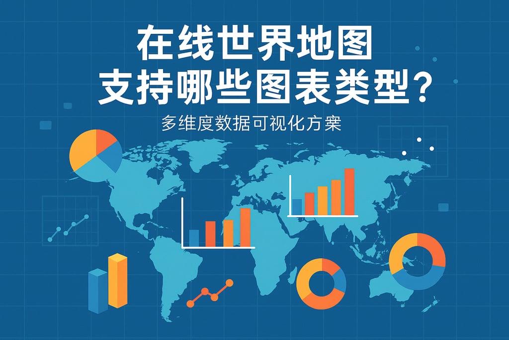 在线世界地图支持哪些图表类型？多维度数据可视化方案