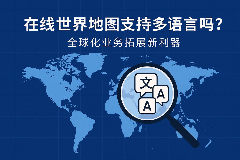 在线世界地图支持多语言吗？全球化业务拓展新利器