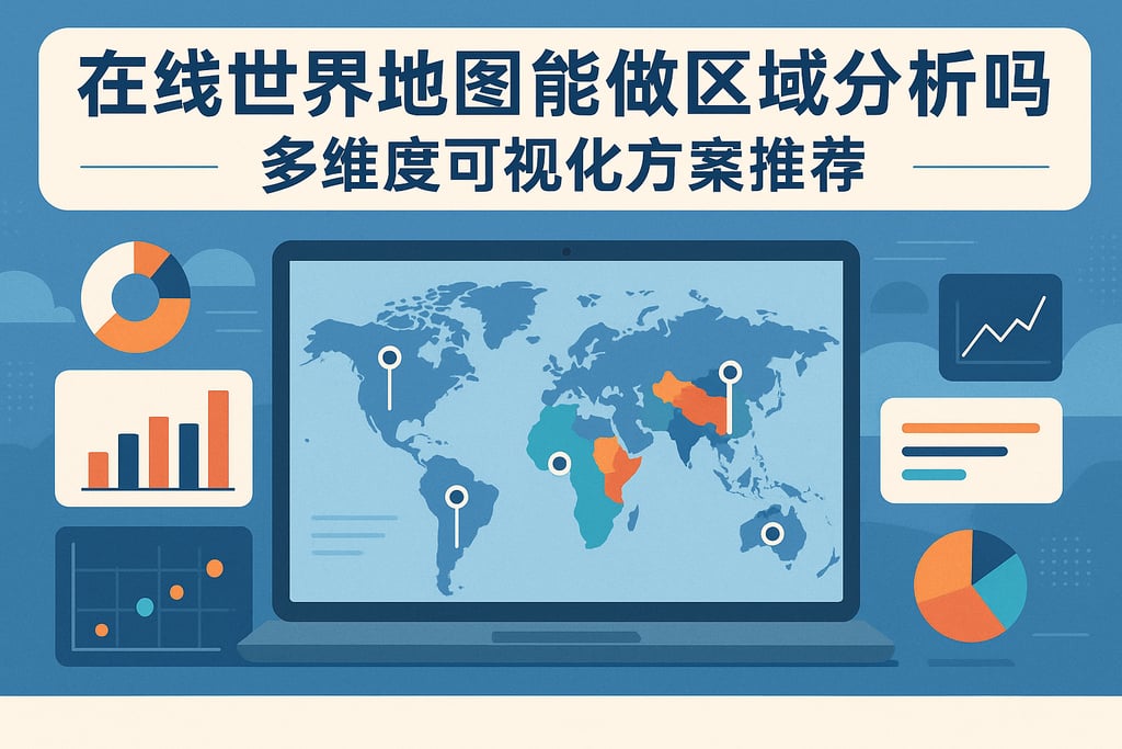 在线世界地图能做区域分析吗？多维度可视化方案推荐