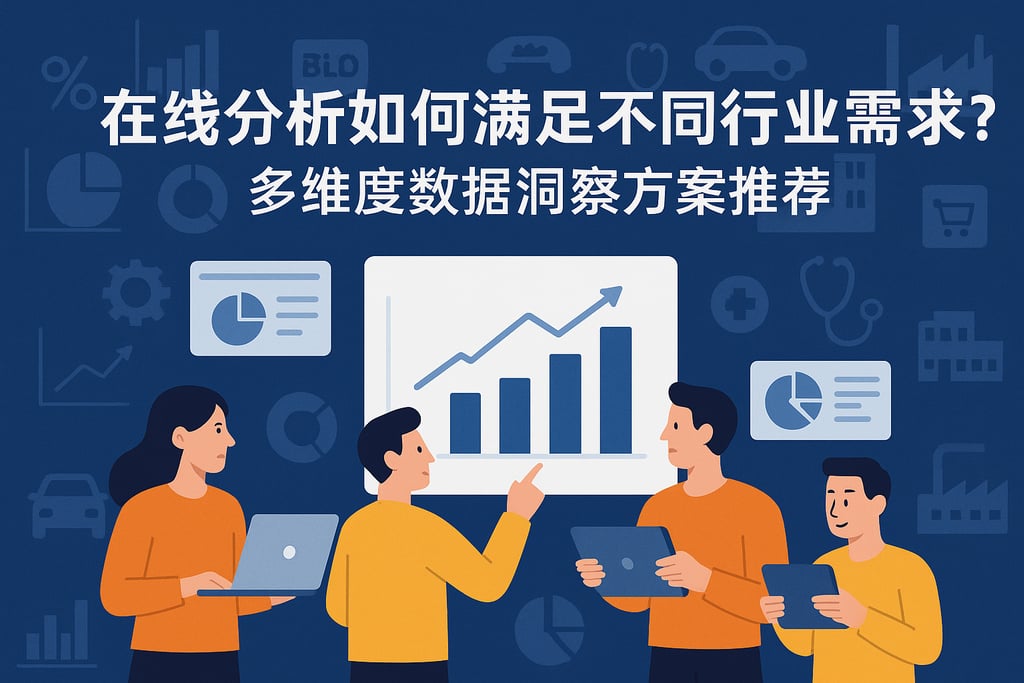 在线分析如何满足不同行业需求？多维度数据洞察方案推荐