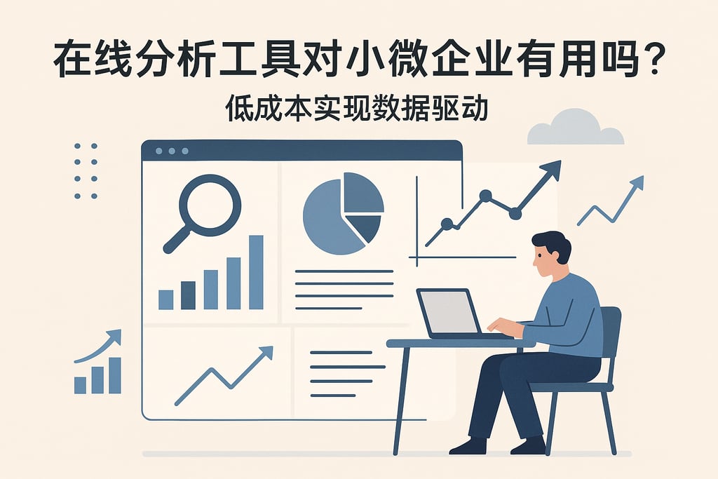 在线分析工具对小微企业有用吗？低成本实现数据驱动