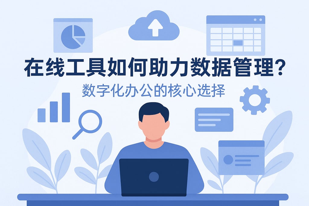 在线工具如何助力数据管理？数字化办公的核心选择