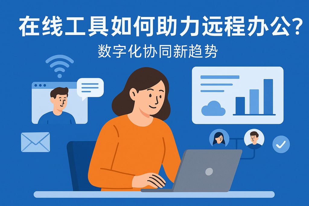 在线工具如何助力远程办公？数字化协同新趋势