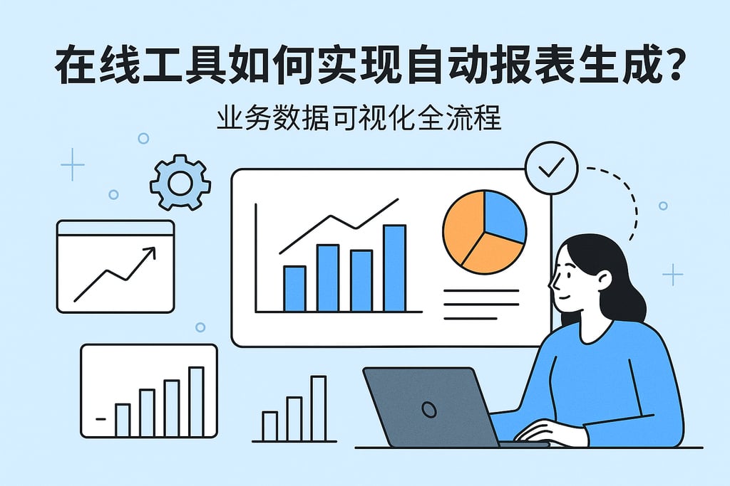 在线工具如何实现自动报表生成？业务数据可视化全流程