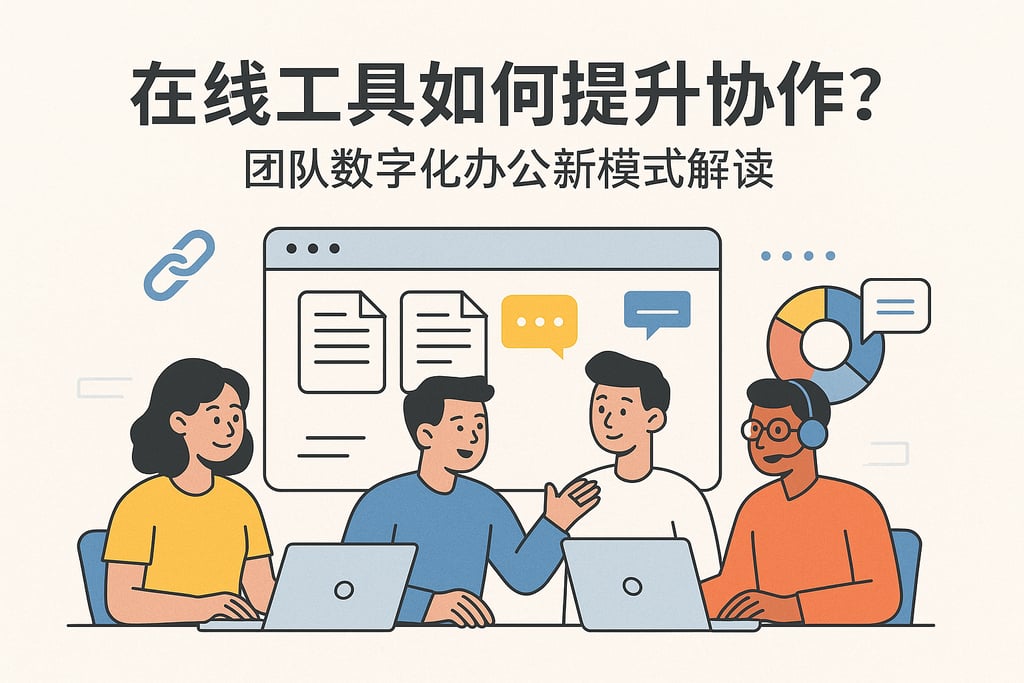 在线工具如何提升协作？团队数字化办公新模式解读