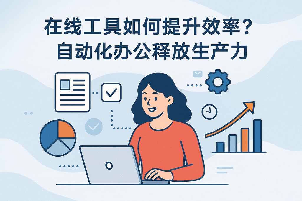 在线工具如何提升效率？自动化办公释放生产力