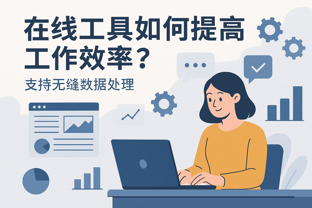 在线工具如何提高工作效率？支持无缝数据处理