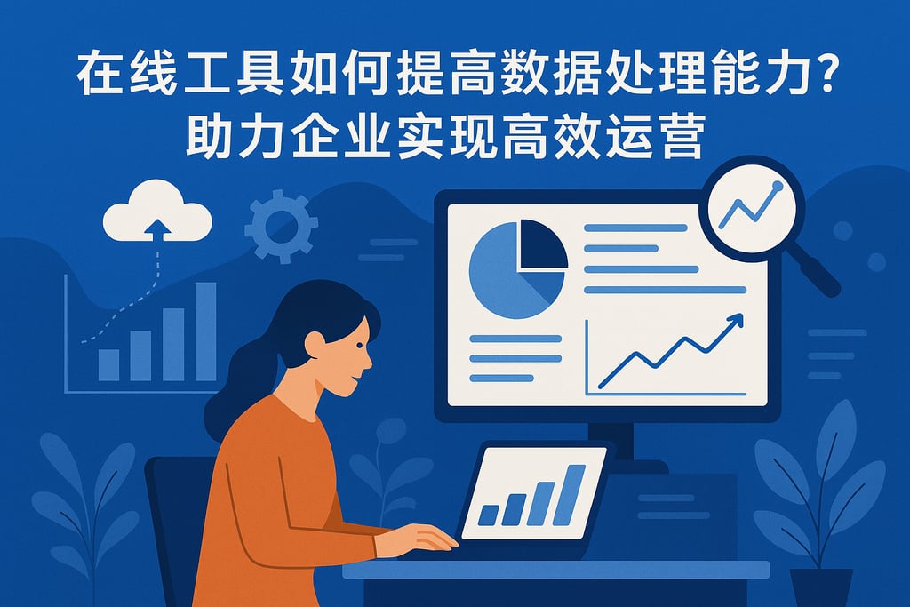 在线工具如何提高数据处理能力？助力企业实现高效运营