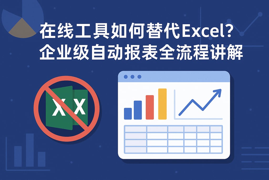 在线工具如何替代Excel？企业级自动报表全流程讲解