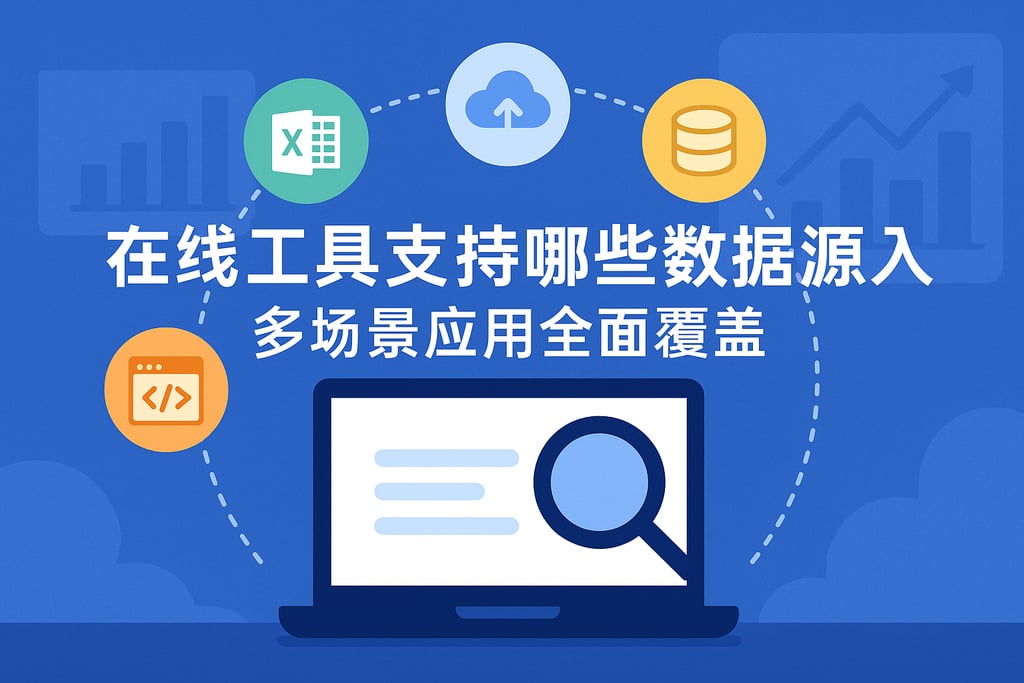 在线工具支持哪些数据源接入？多场景应用全面覆盖