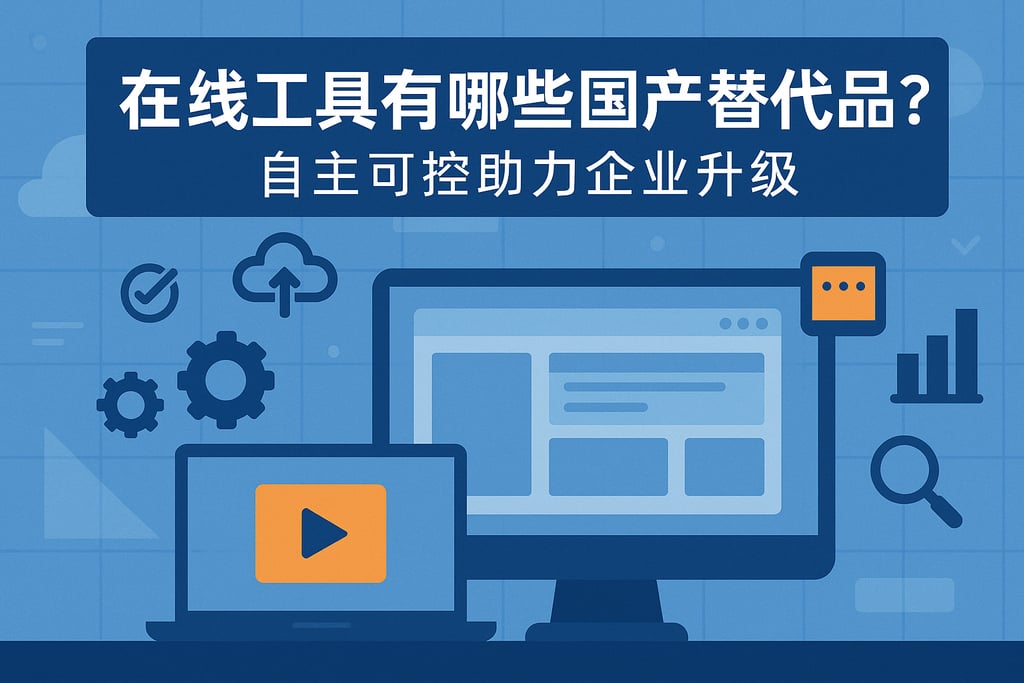 在线工具有哪些国产替代品？自主可控助力企业升级