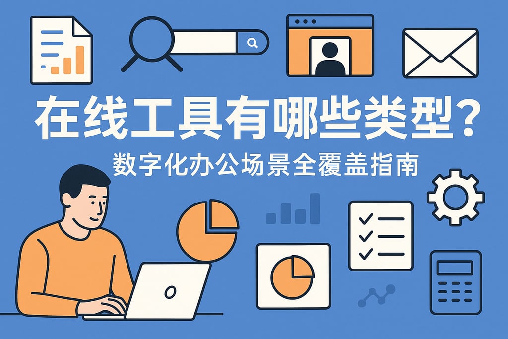 在线工具有哪些类型？数字化办公场景全覆盖指南