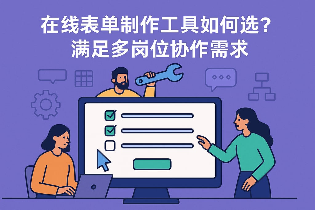 在线表单制作工具如何选？满足多岗位协作需求