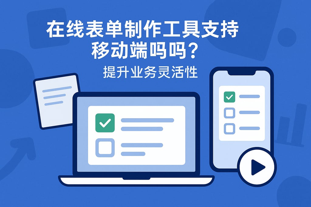 在线表单制作工具支持移动端吗？提升业务灵活性