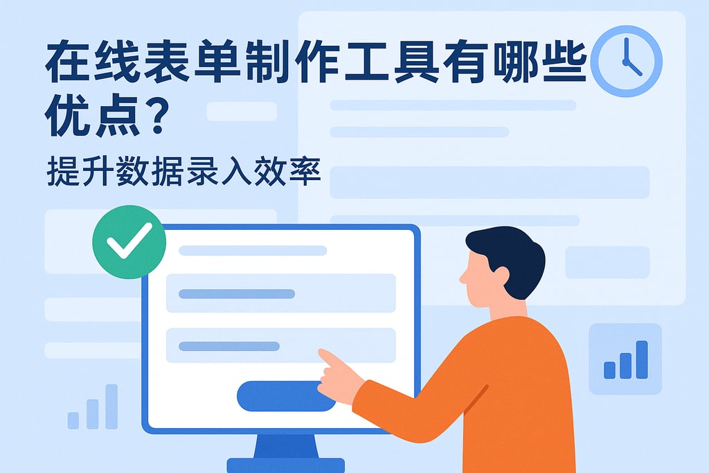 在线表单制作工具有哪些优点？提升数据录入效率