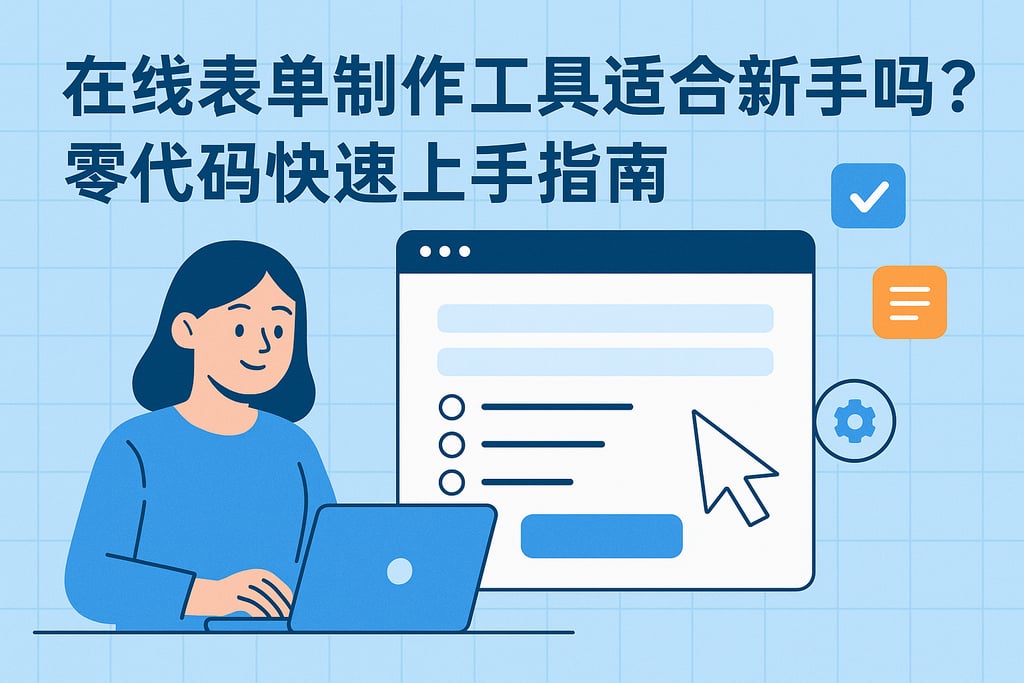 在线表单制作工具适合新手吗？零代码快速上手指南