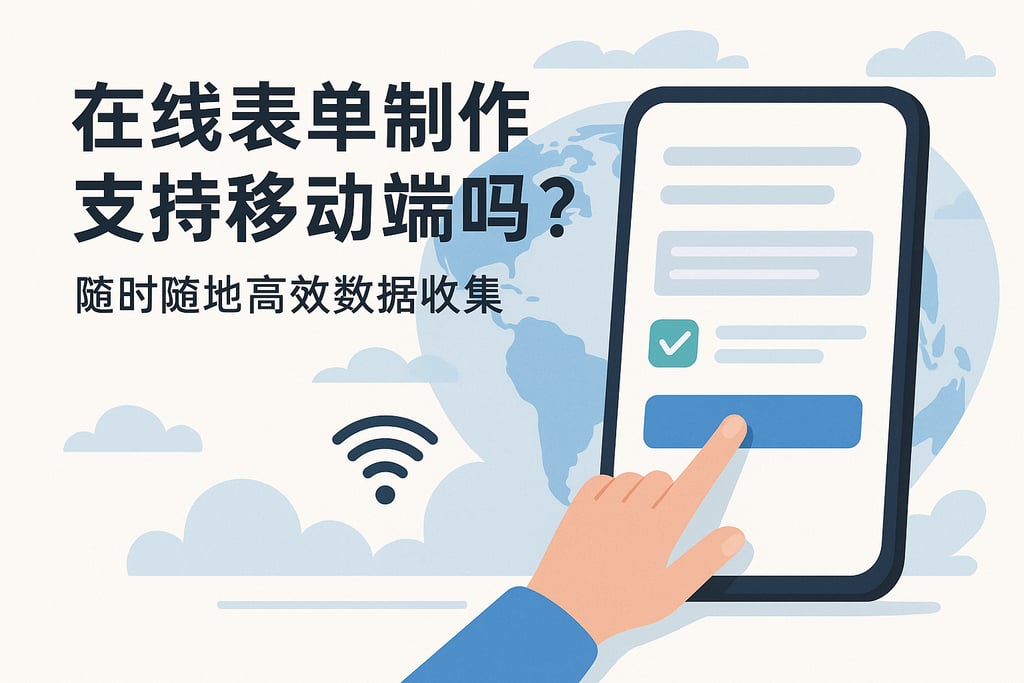 在线表单制作支持移动端吗？随时随地高效数据收集