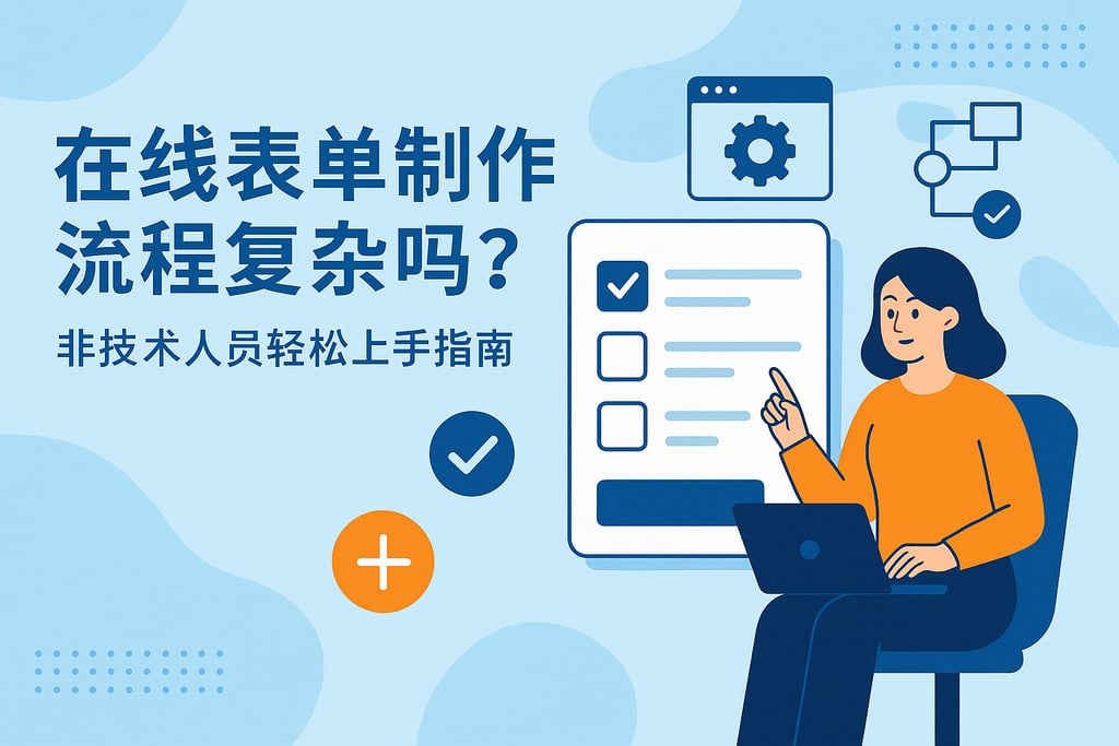 在线表单制作流程复杂吗？非技术人员轻松上手指南