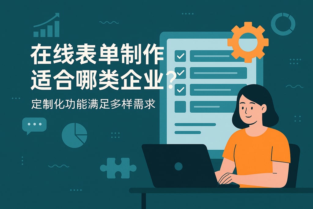 在线表单制作适合哪类企业？定制化功能满足多样需求