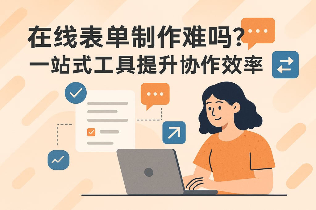 在线表单制作难吗？一站式工具提升协作效率