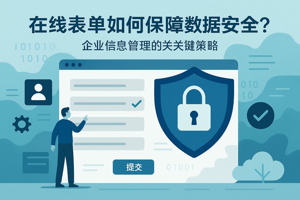 在线表单如何保障数据安全？企业信息管理的关键策略