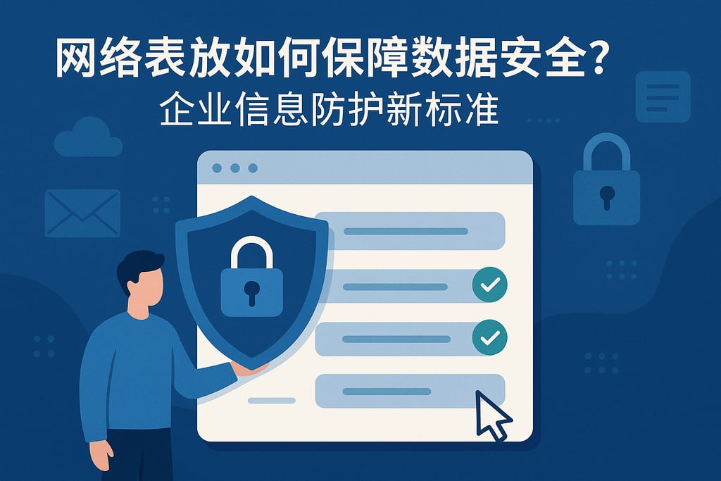 在线表单如何保障数据安全？企业信息防护新标准