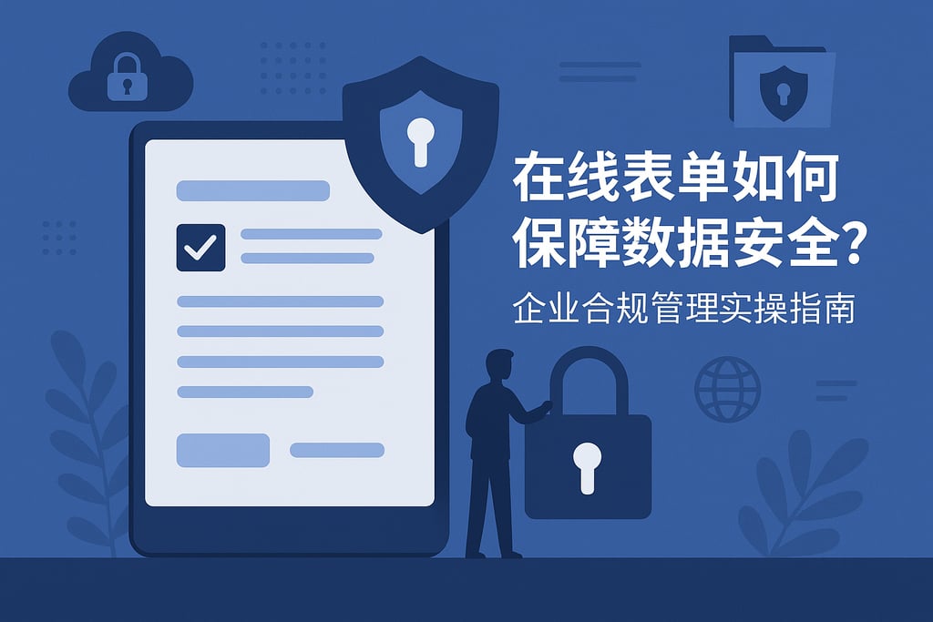 在线表单如何保障数据安全？企业合规管理实操指南