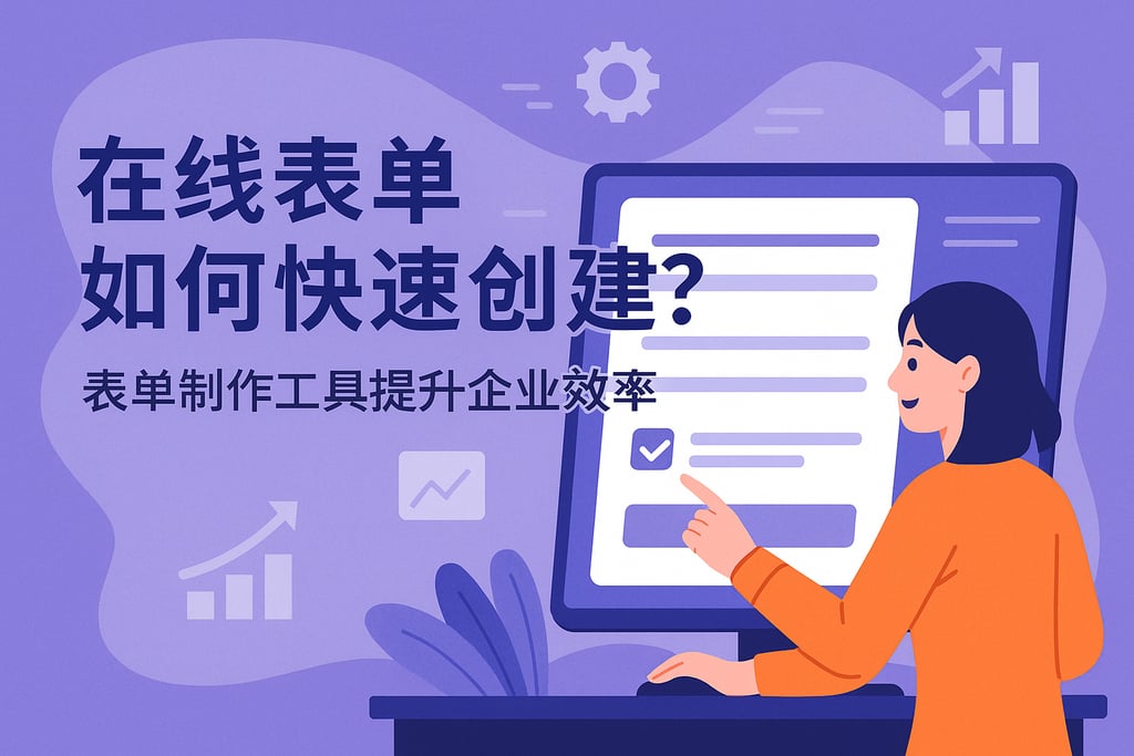 在线表单如何快速创建？表单制作工具提升企业效率