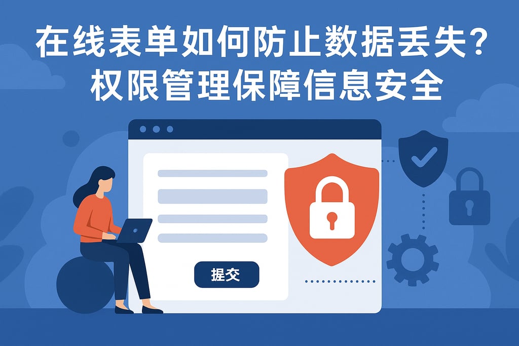 在线表单如何防止数据丢失？权限管理保障信息安全