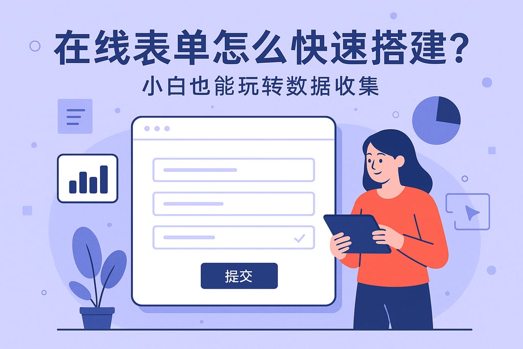 在线表单怎么快速搭建？小白也能玩转数据收集