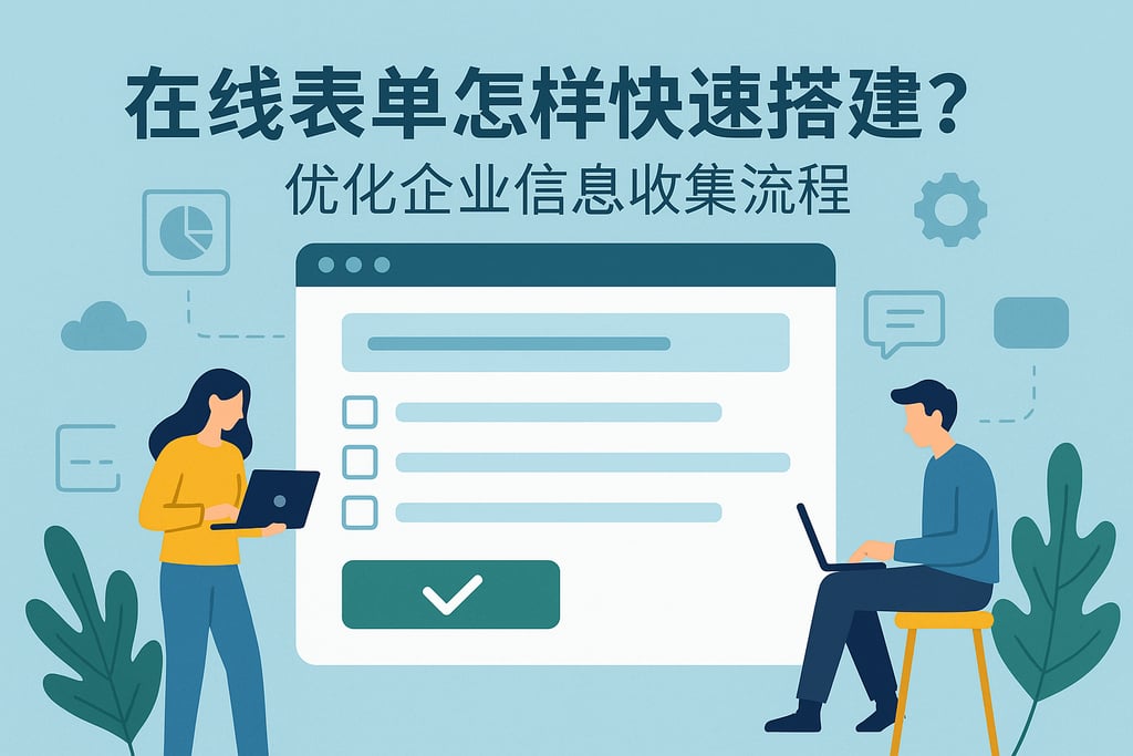 在线表单怎样快速搭建？优化企业信息收集流程