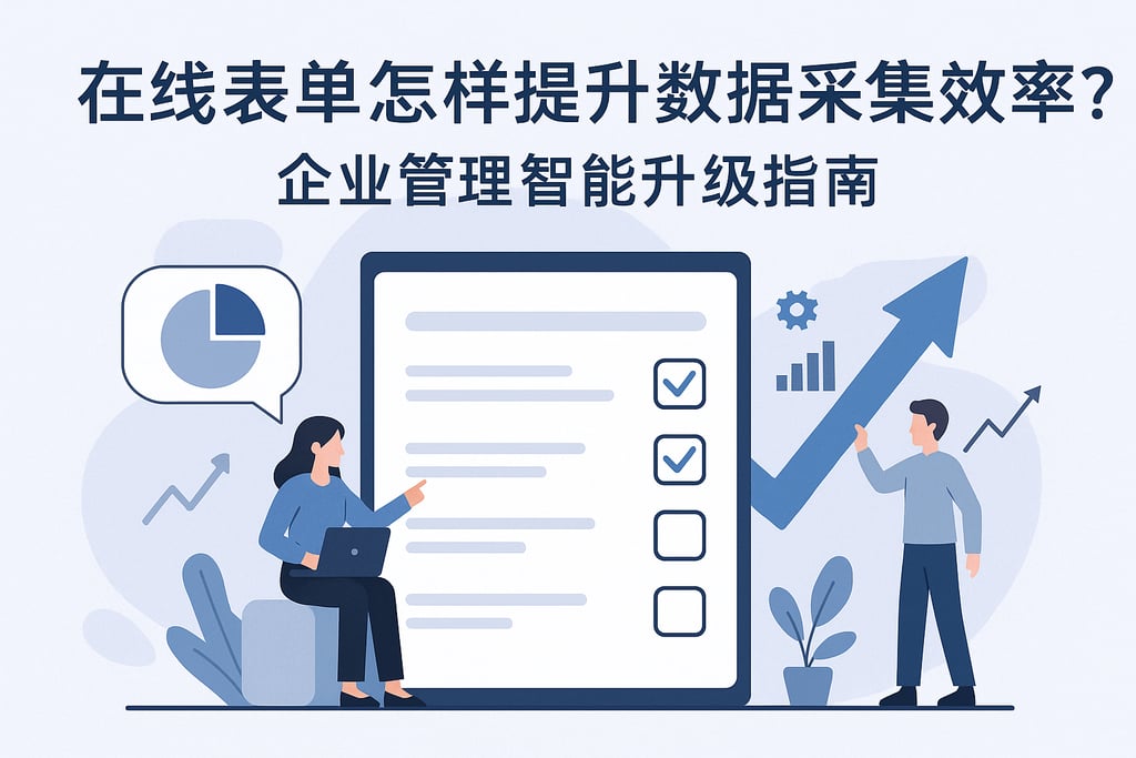 在线表单怎样提升数据采集效率？企业管理智能升级指南