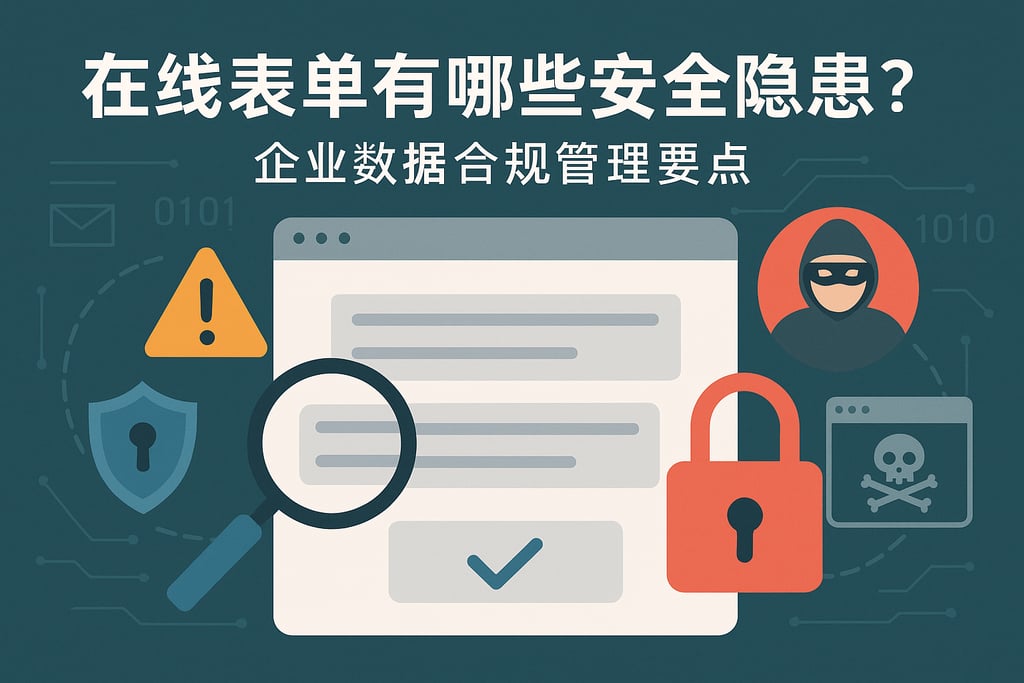 在线表单有哪些安全隐患？企业数据合规管理要点