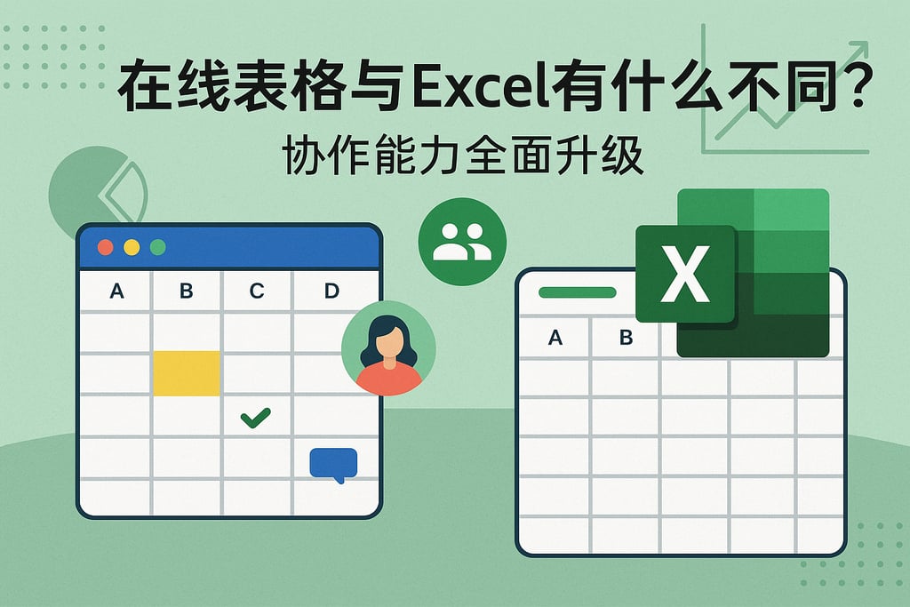 在线表格与Excel有什么不同？协作能力全面升级
