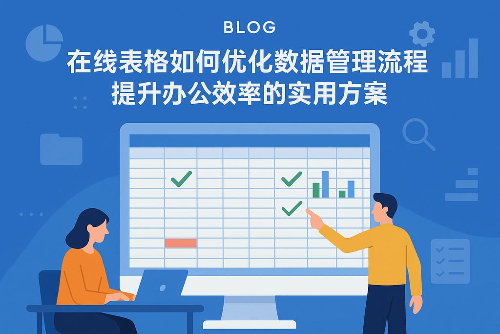 在线表格如何优化数据管理流程？提升办公效率的实用方案
