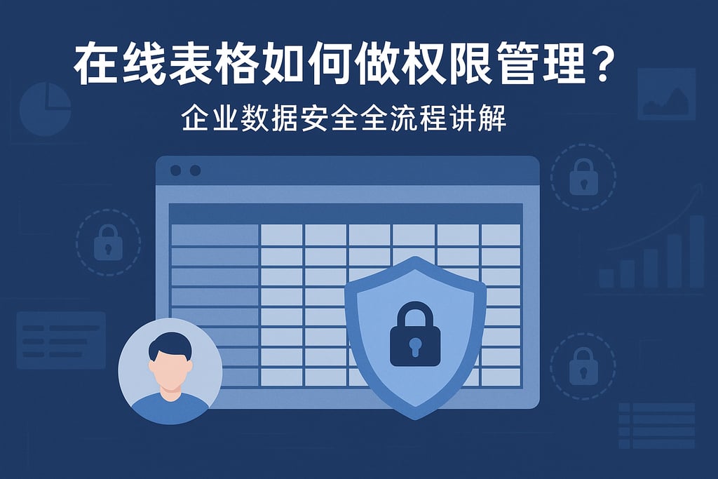 在线表格如何做权限管理？企业数据安全全流程讲解