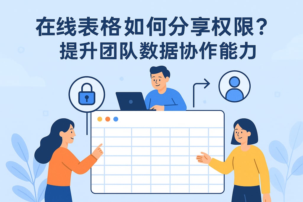 在线表格如何共享权限？提升团队数据协作能力