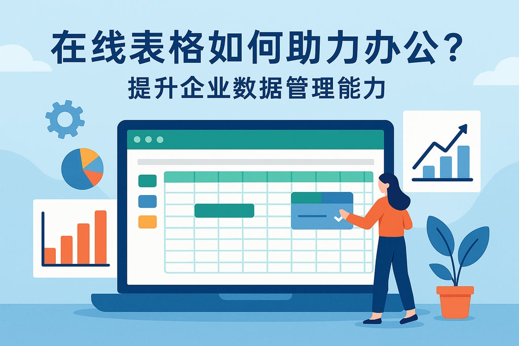 在线表格如何助力办公？提升企业数据管理能力