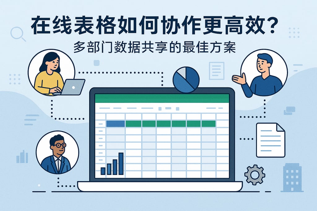 在线表格如何协作更高效？多部门数据共享的最佳方案