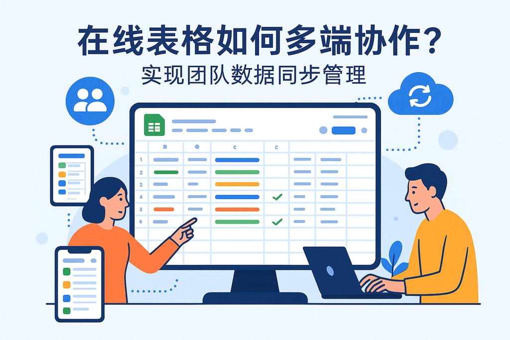 在线表格如何多端协作？实现团队数据同步管理