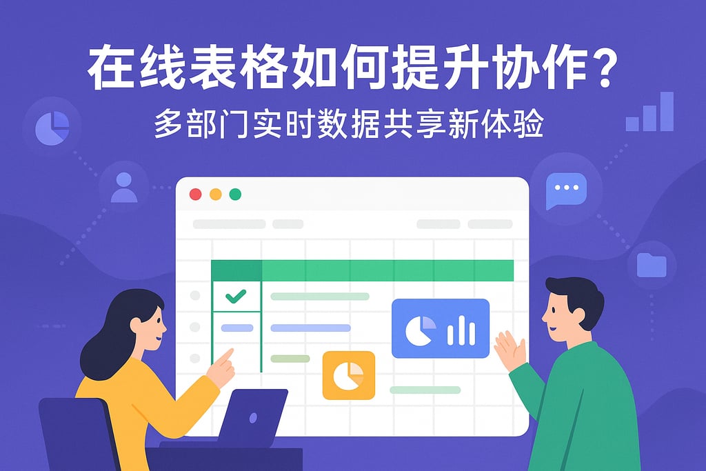 在线表格如何提升协作？多部门实时数据共享新体验
