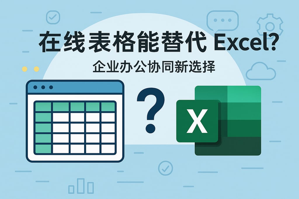 在线表格是否能替代Excel？企业办公协同新选择