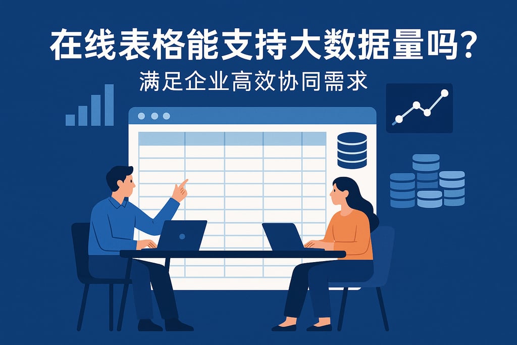 在线表格能支持大数据量吗？满足企业高效协同需求