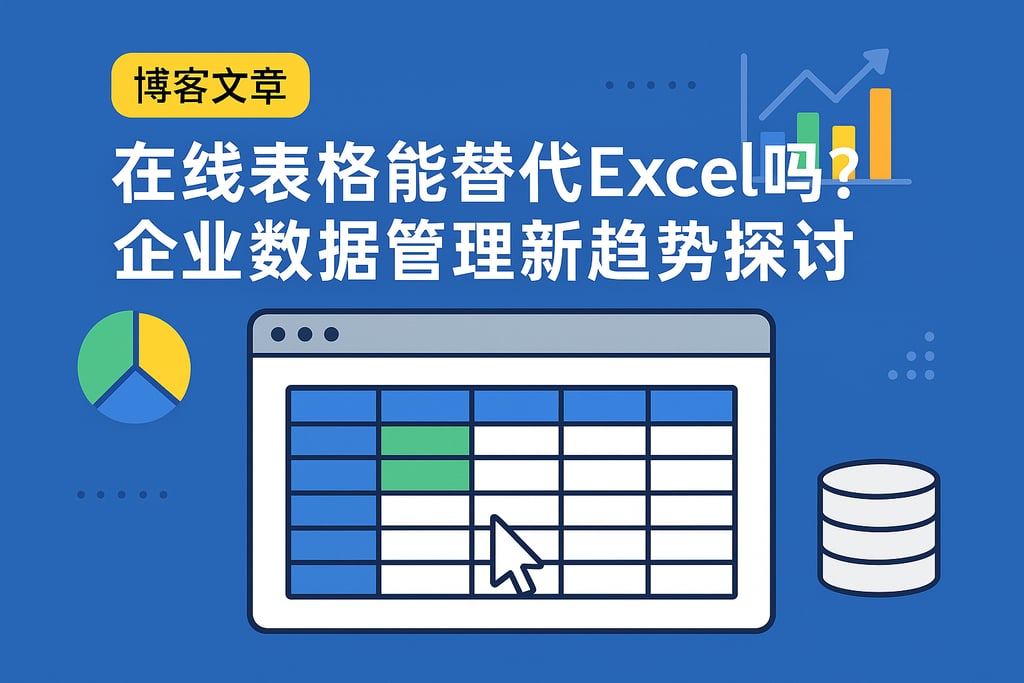 在线表格能替代Excel吗？企业数据管理新趋势探讨