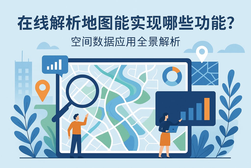 在线解析地图能实现哪些功能？空间数据应用全景解析