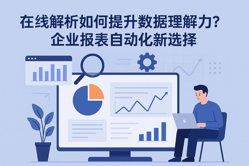 在线解析如何提升数据理解力？企业报表自动化新选择