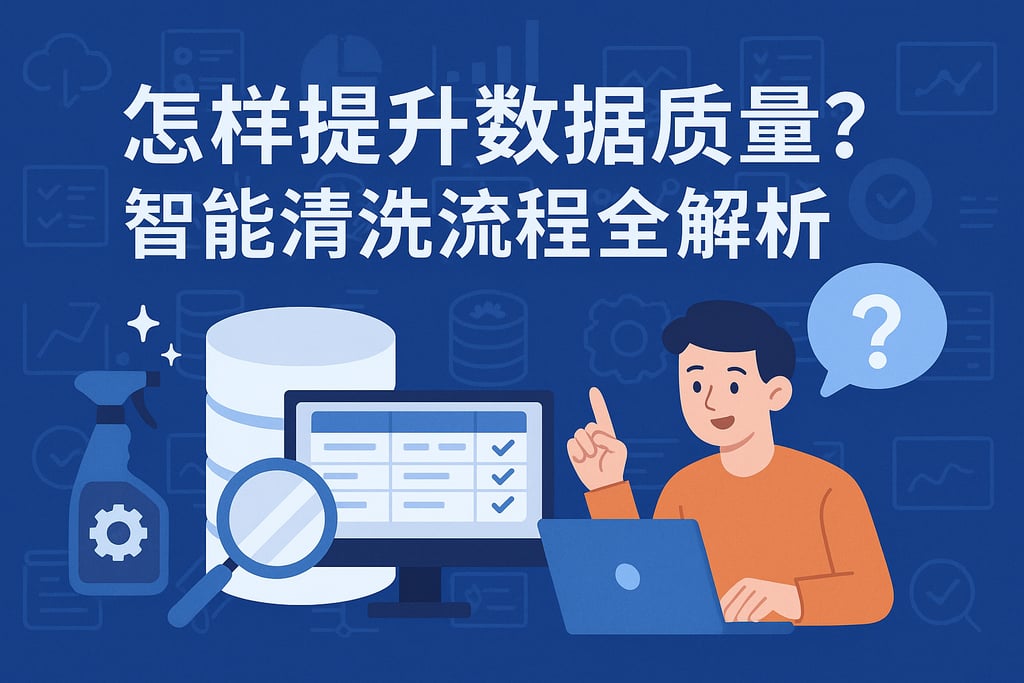 在线解析怎样提升数据质量？智能清洗流程全解析