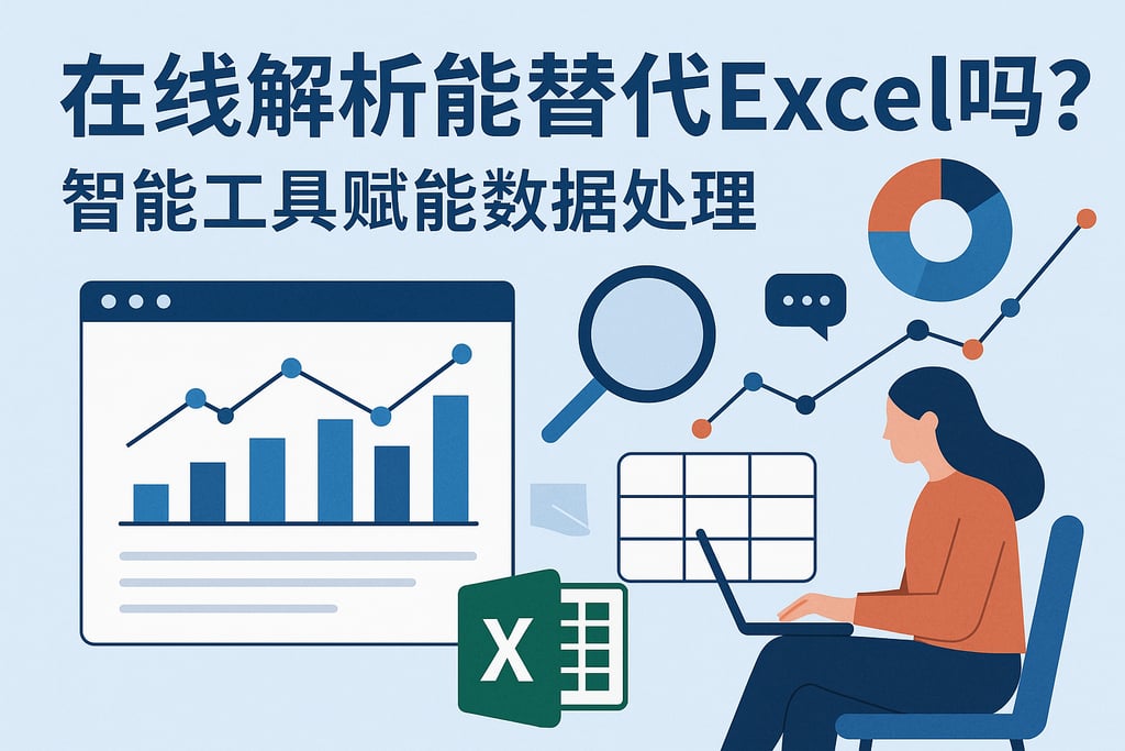 在线解析能替代Excel吗？智能工具赋能数据处理